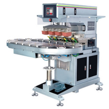 Large 4 Color Ink Cup Conveyor Pad Printing Machine